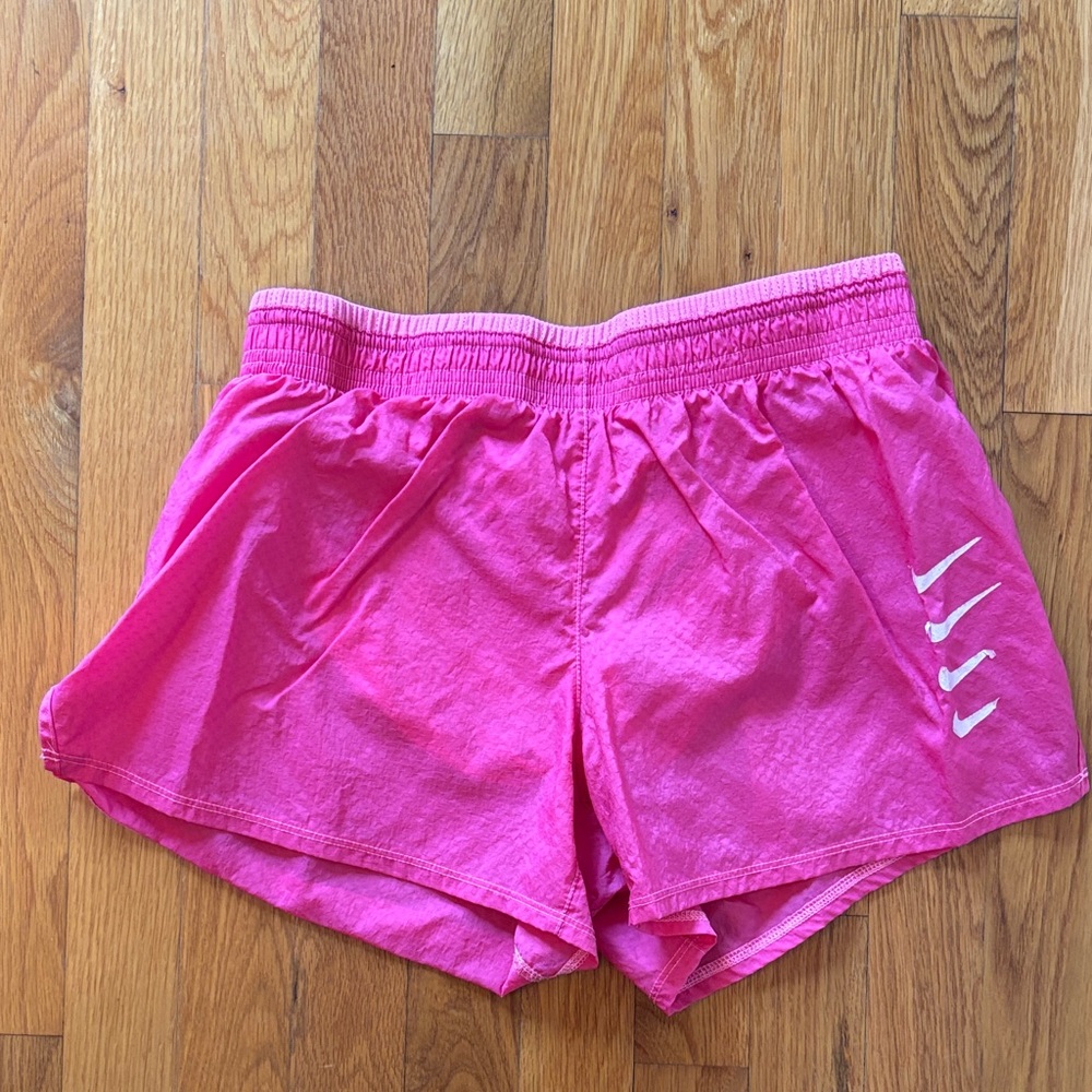 Nike Women's Vibrant Pink Athletic Shorts